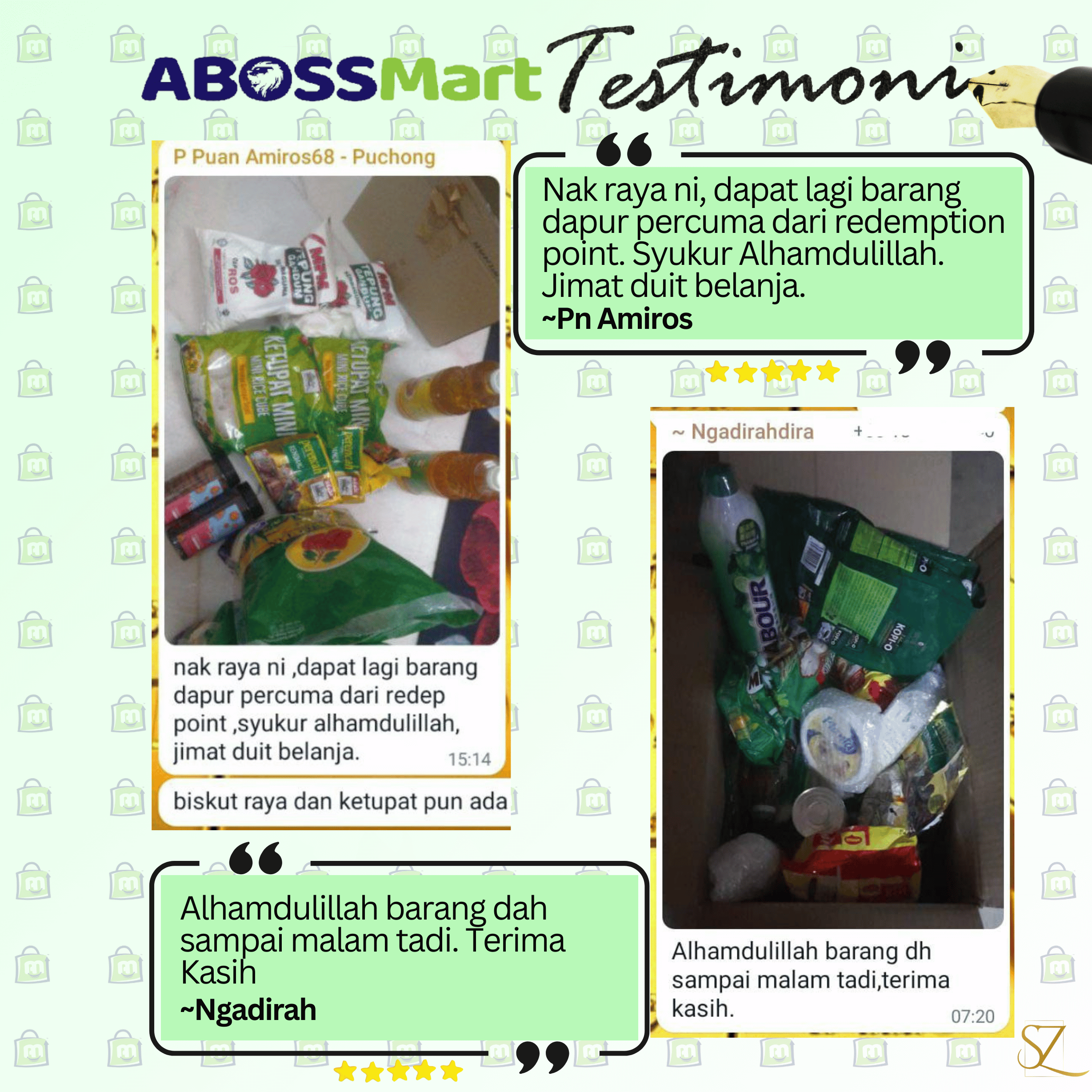 Testimoni from wasap 16