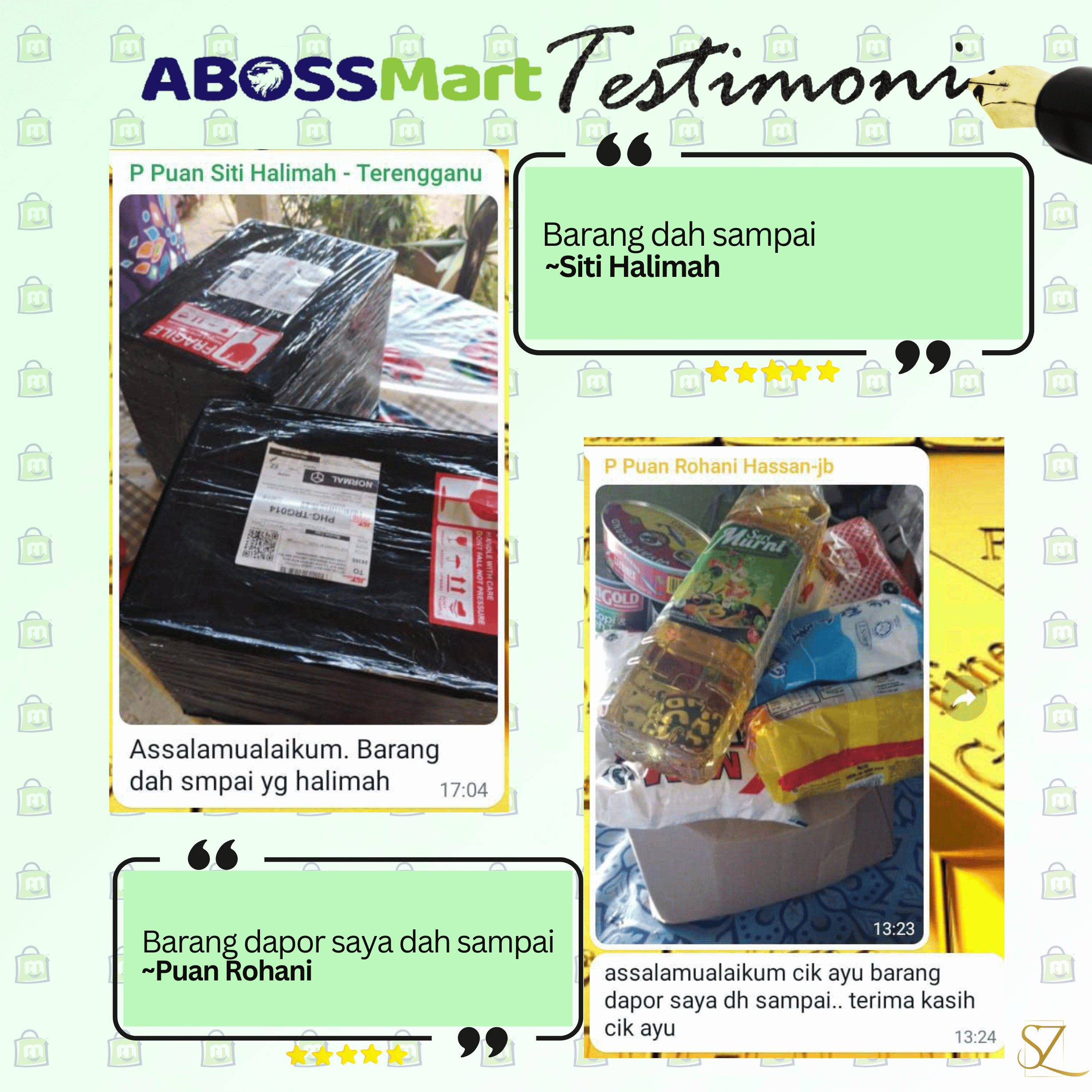 Testimoni from wasap 9