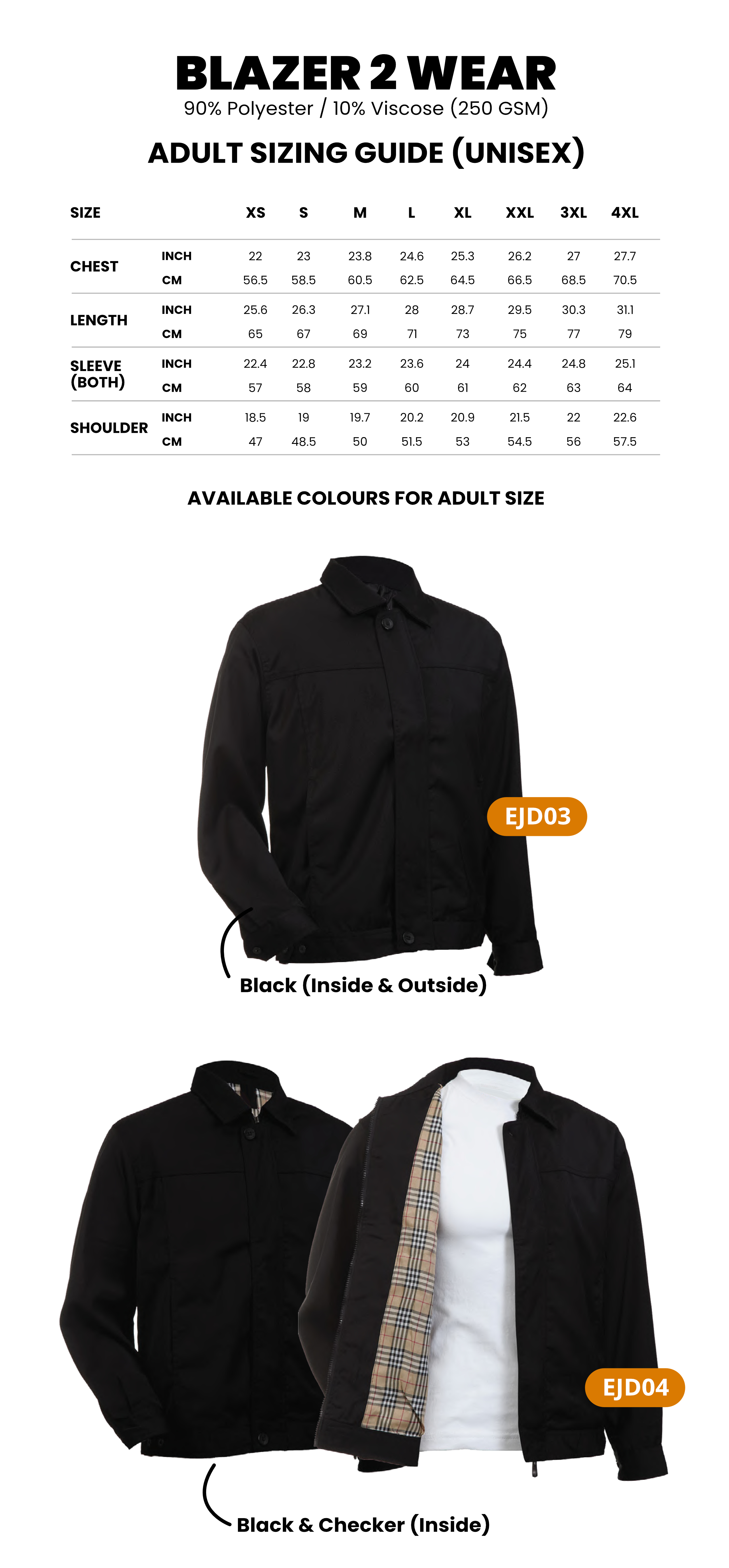 Blazer EJD03-EJD04
