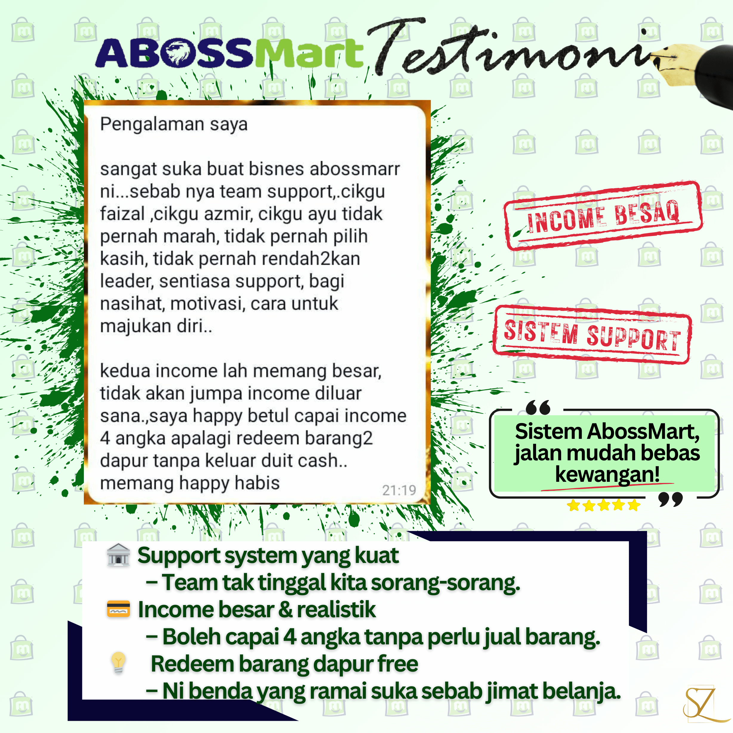 Testimoni from review 6
