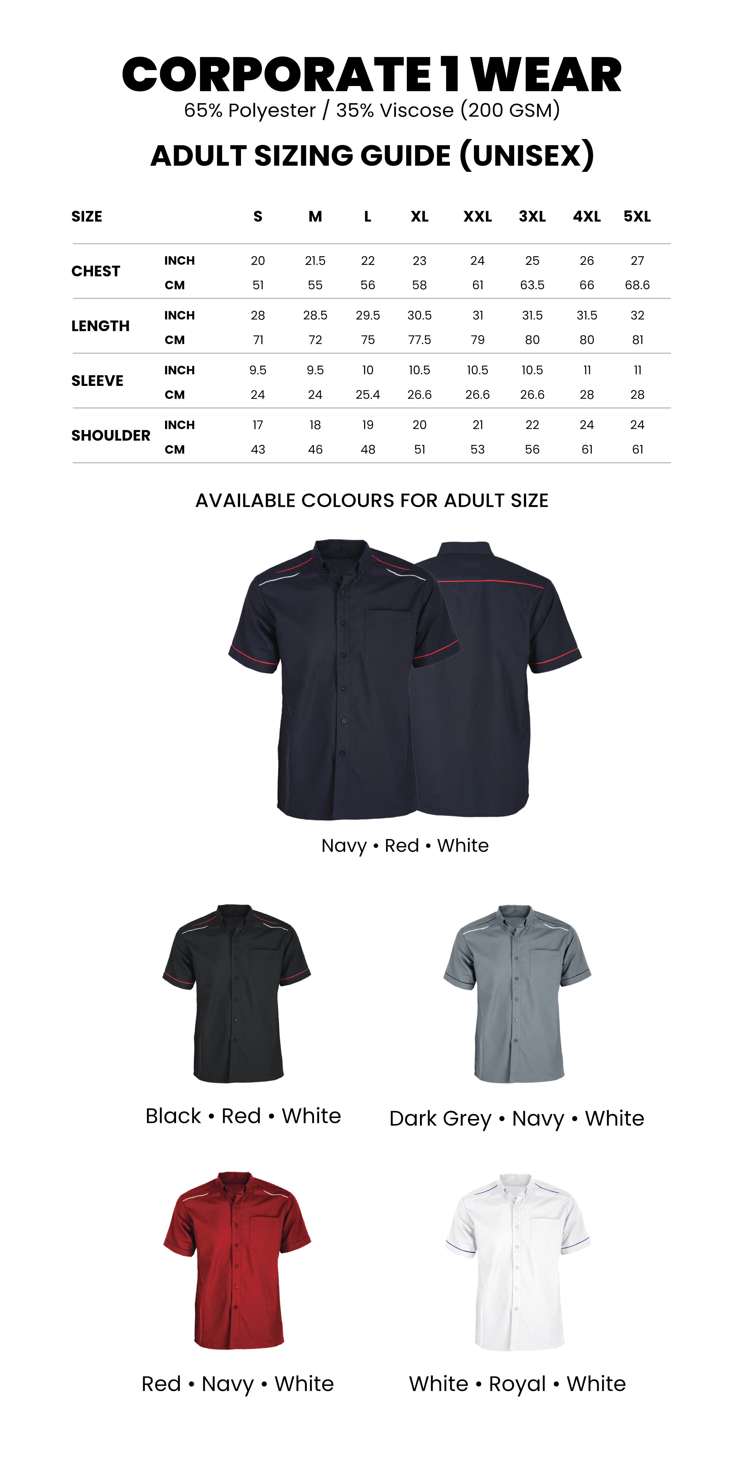 Unisex Corporate D1