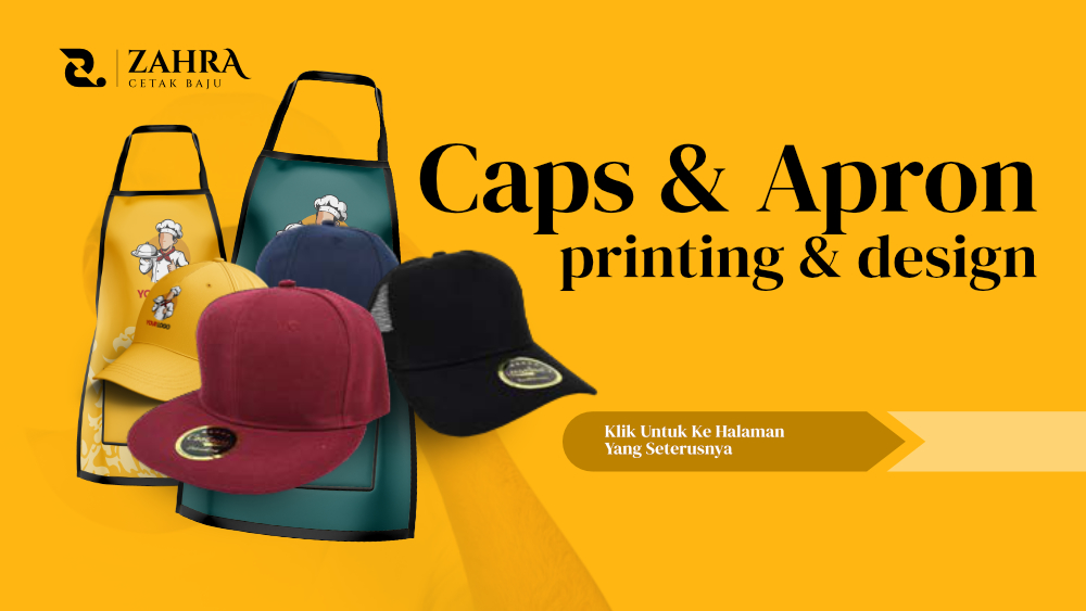 Caps & Apron Banner