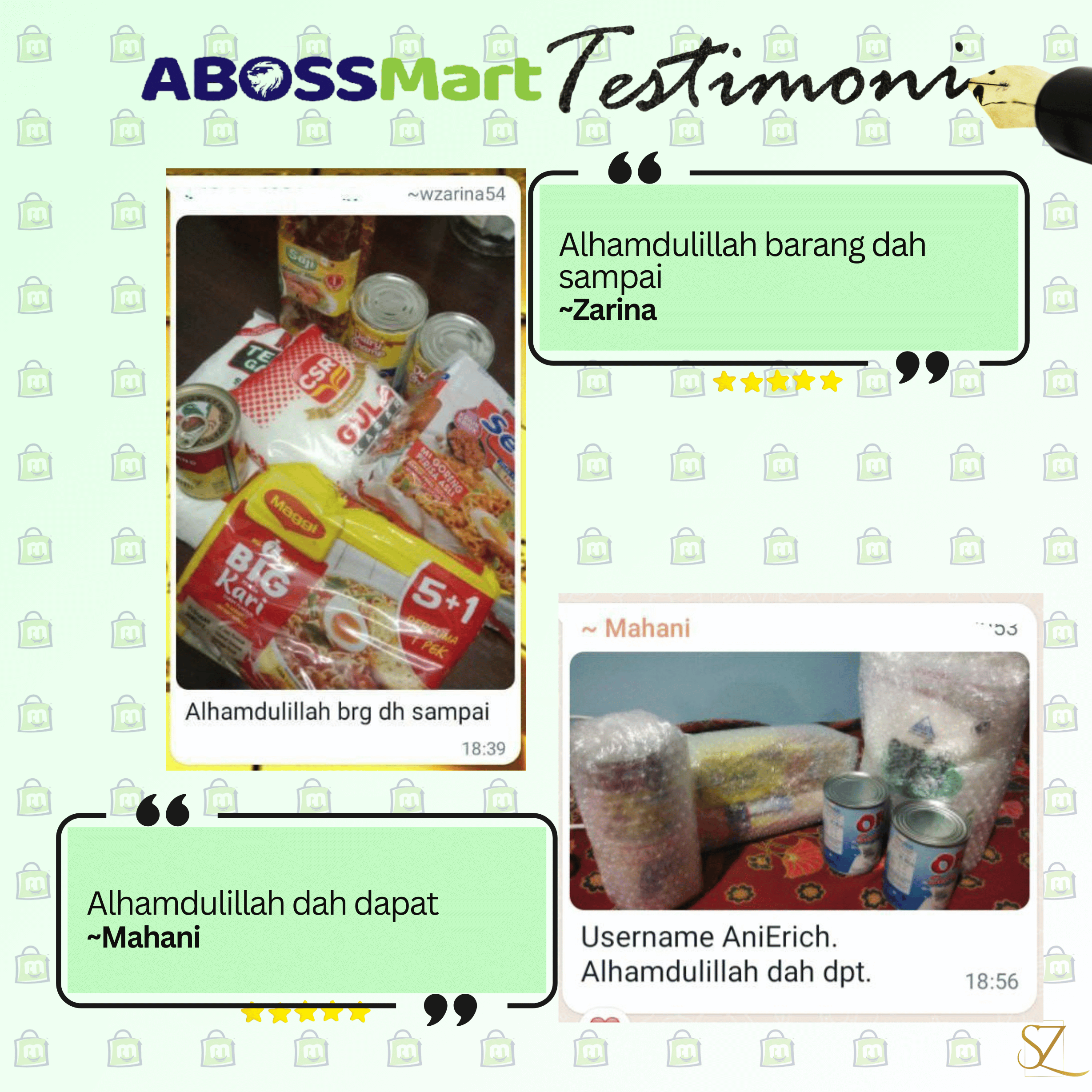 Testimoni from wasap 3