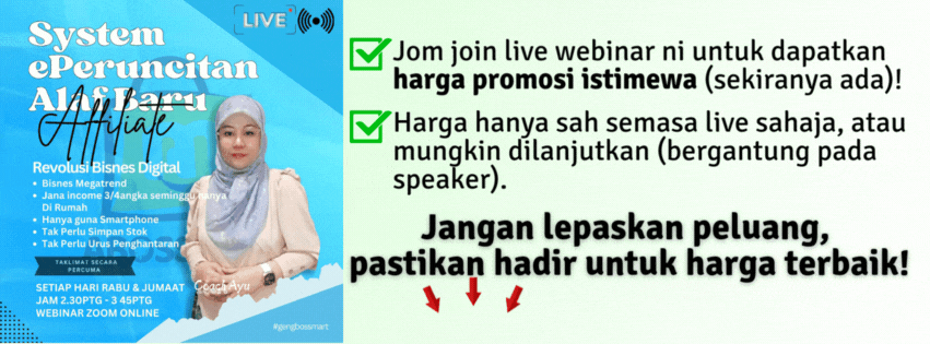 live webinar aboss mart