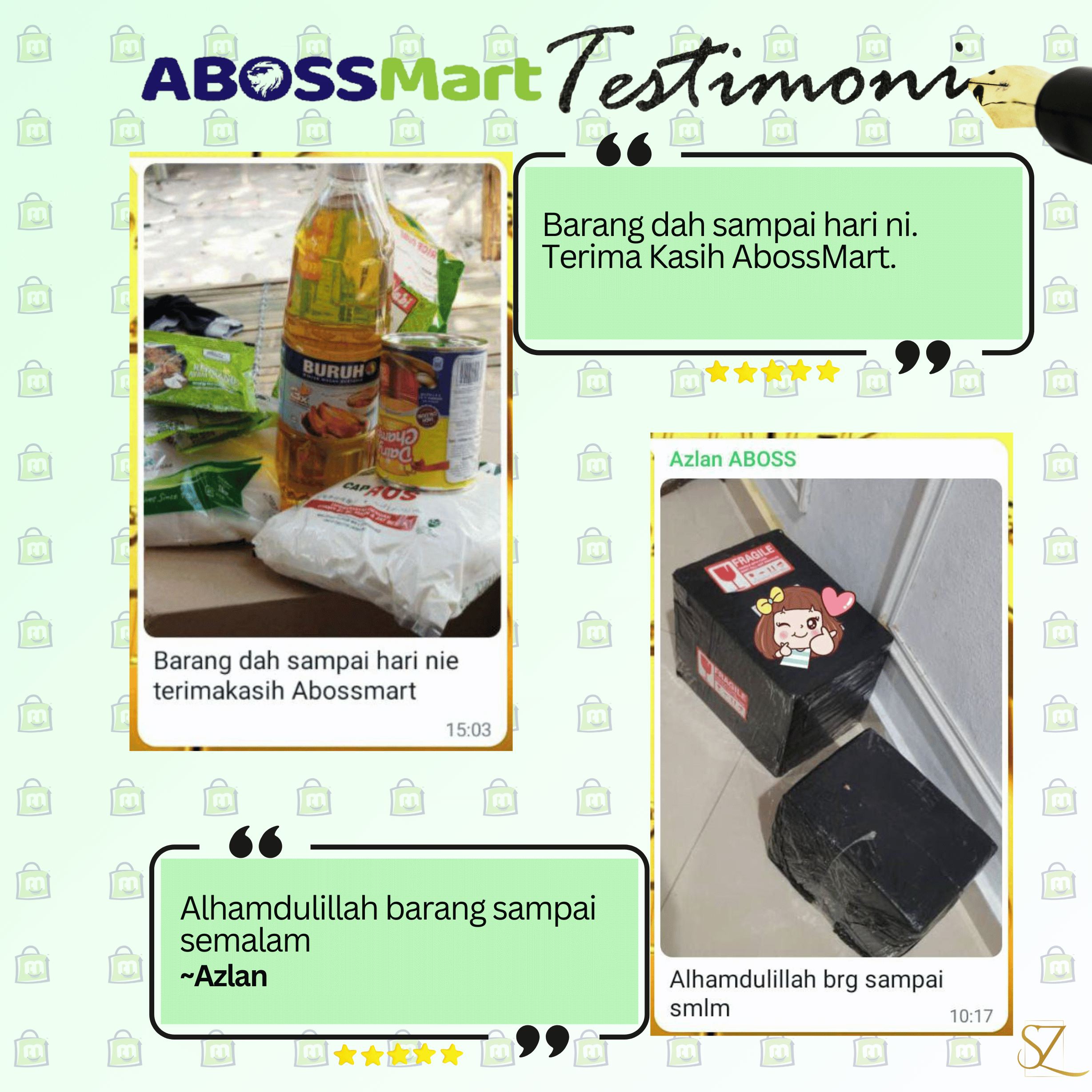 Testimoni from wasap 15