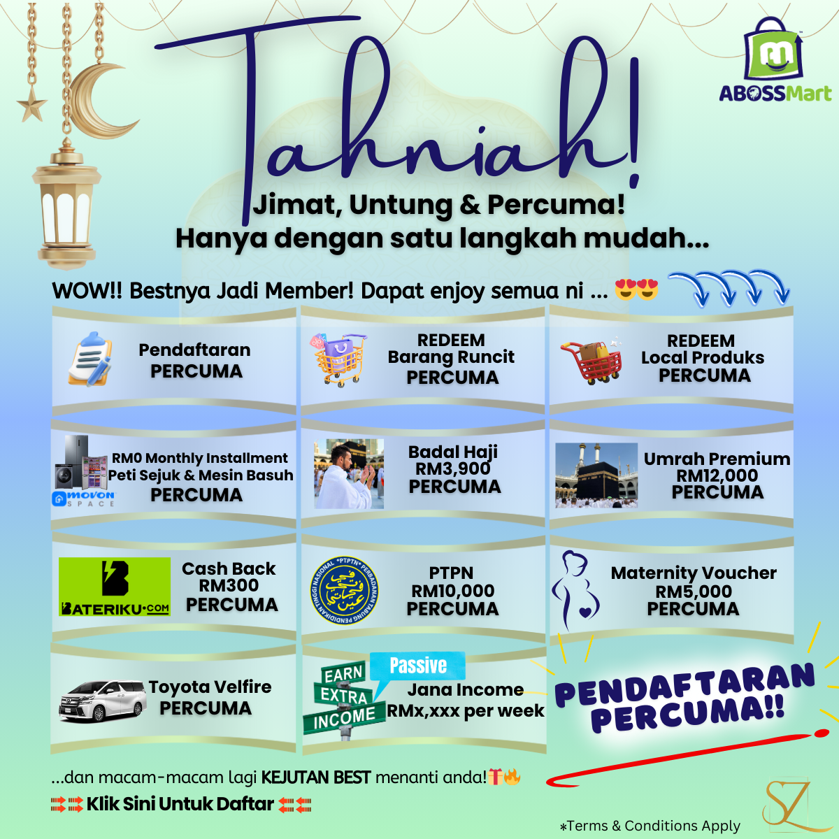 lifestyle benefit abossmart aboss vip