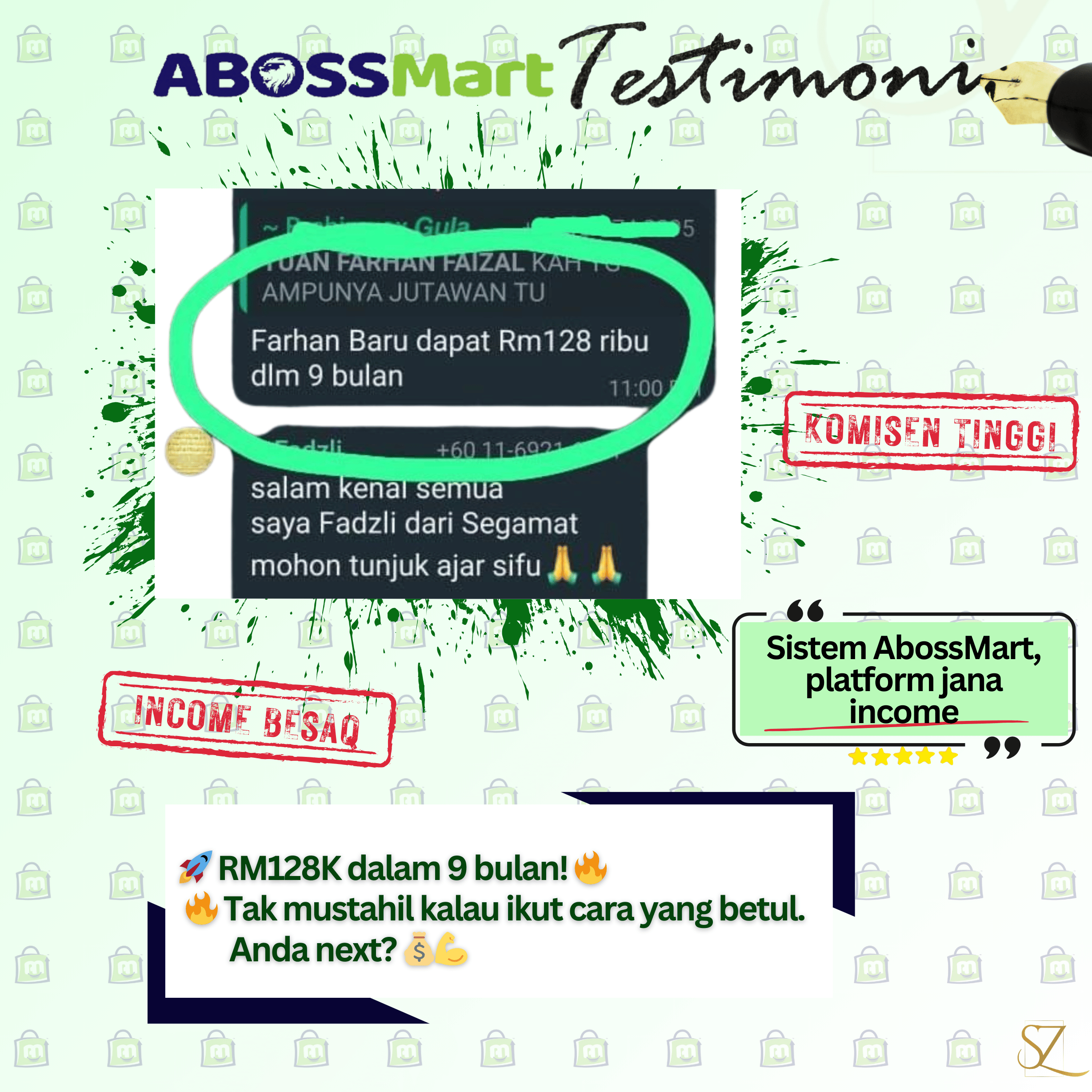 Testimoni from review 3
