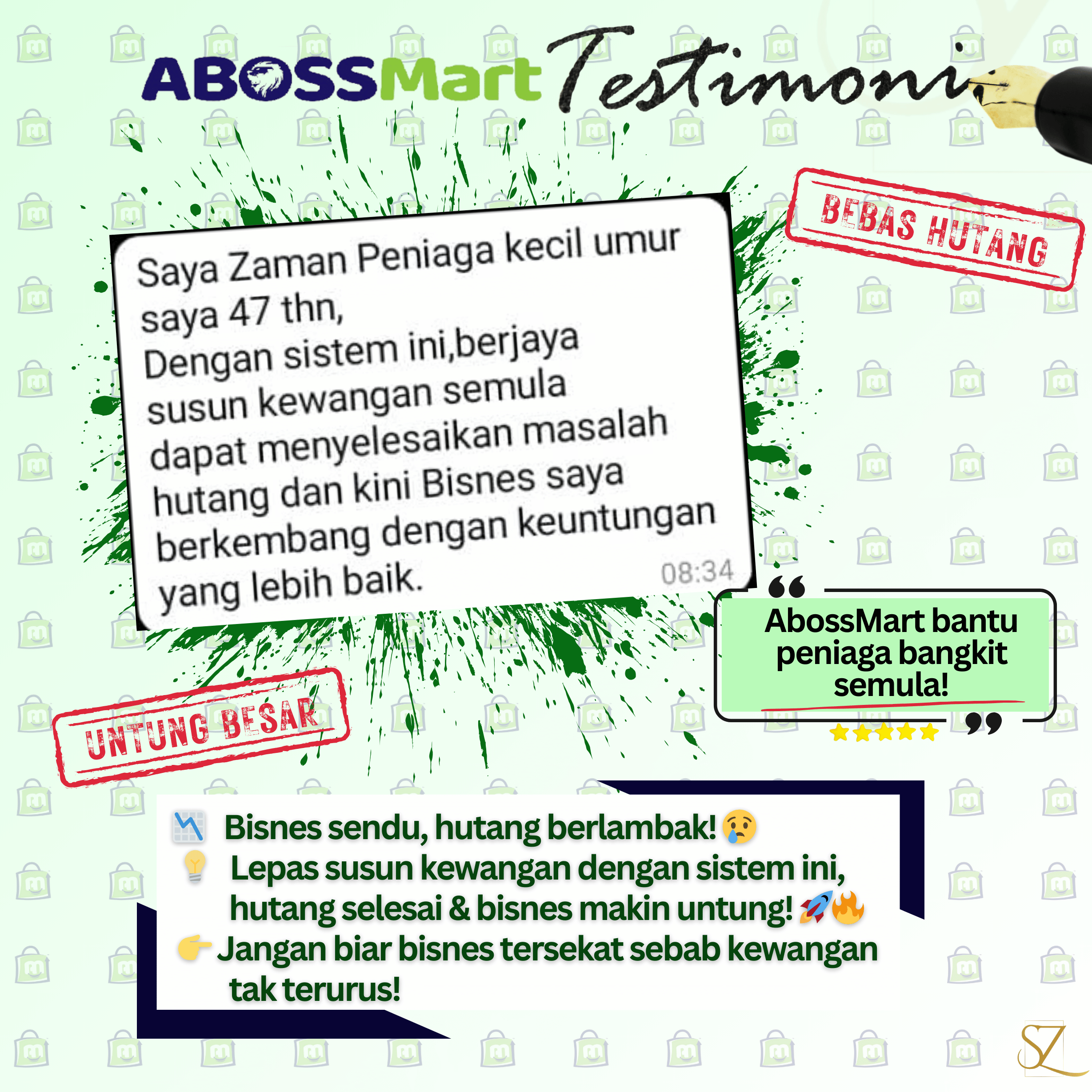 Testimoni from review 2