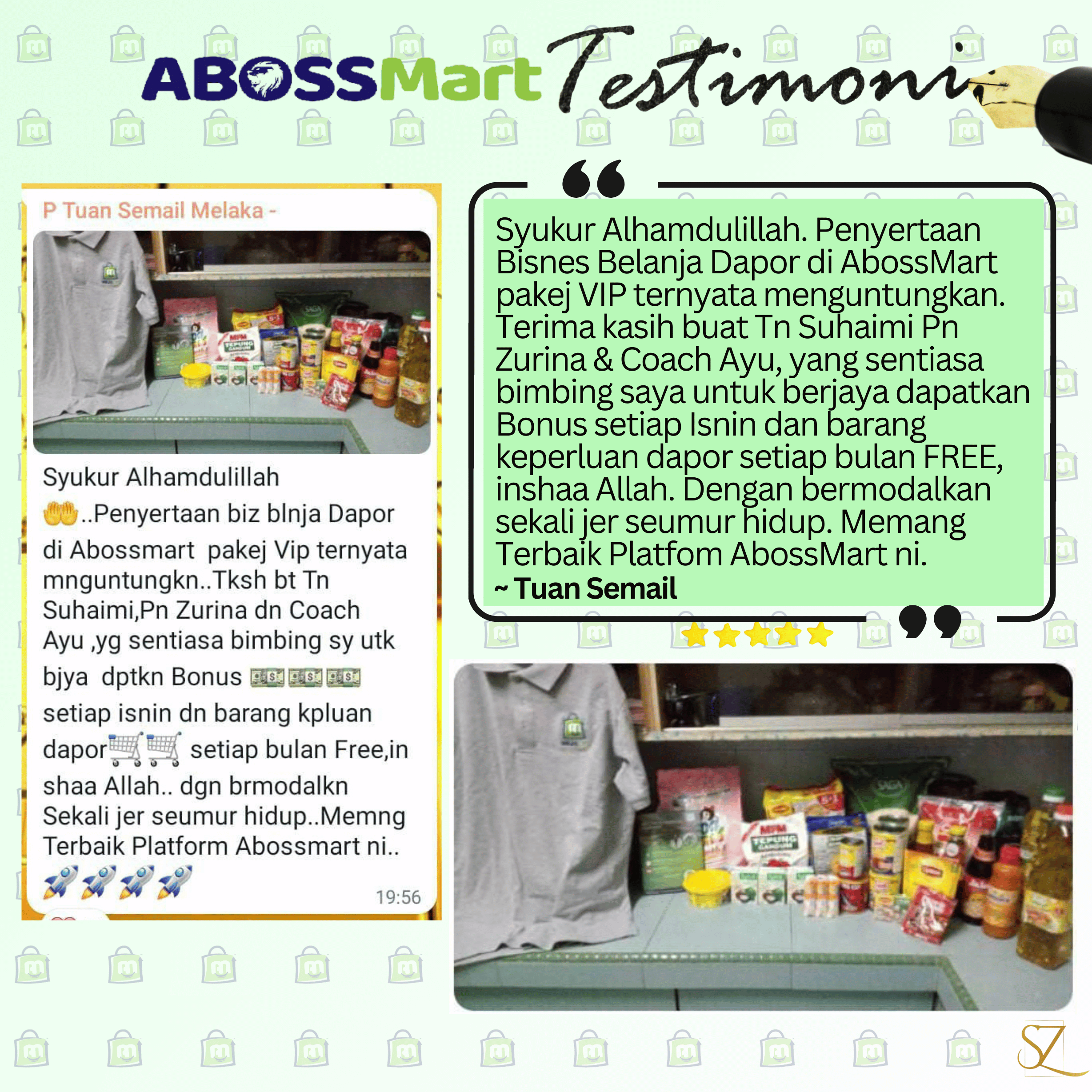 Testimoni from wasap 2