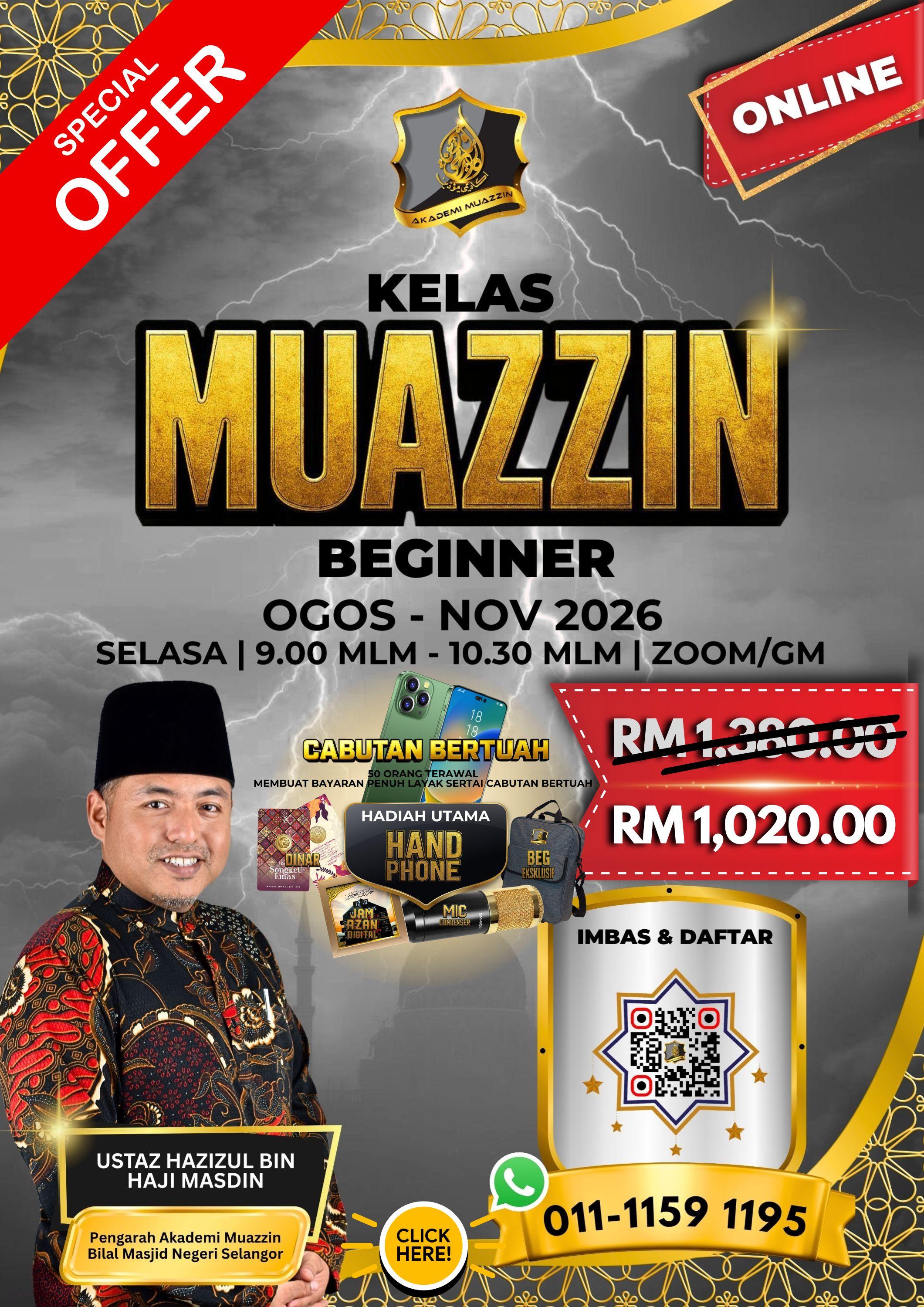 MUAZZIN ONLIINE 2025