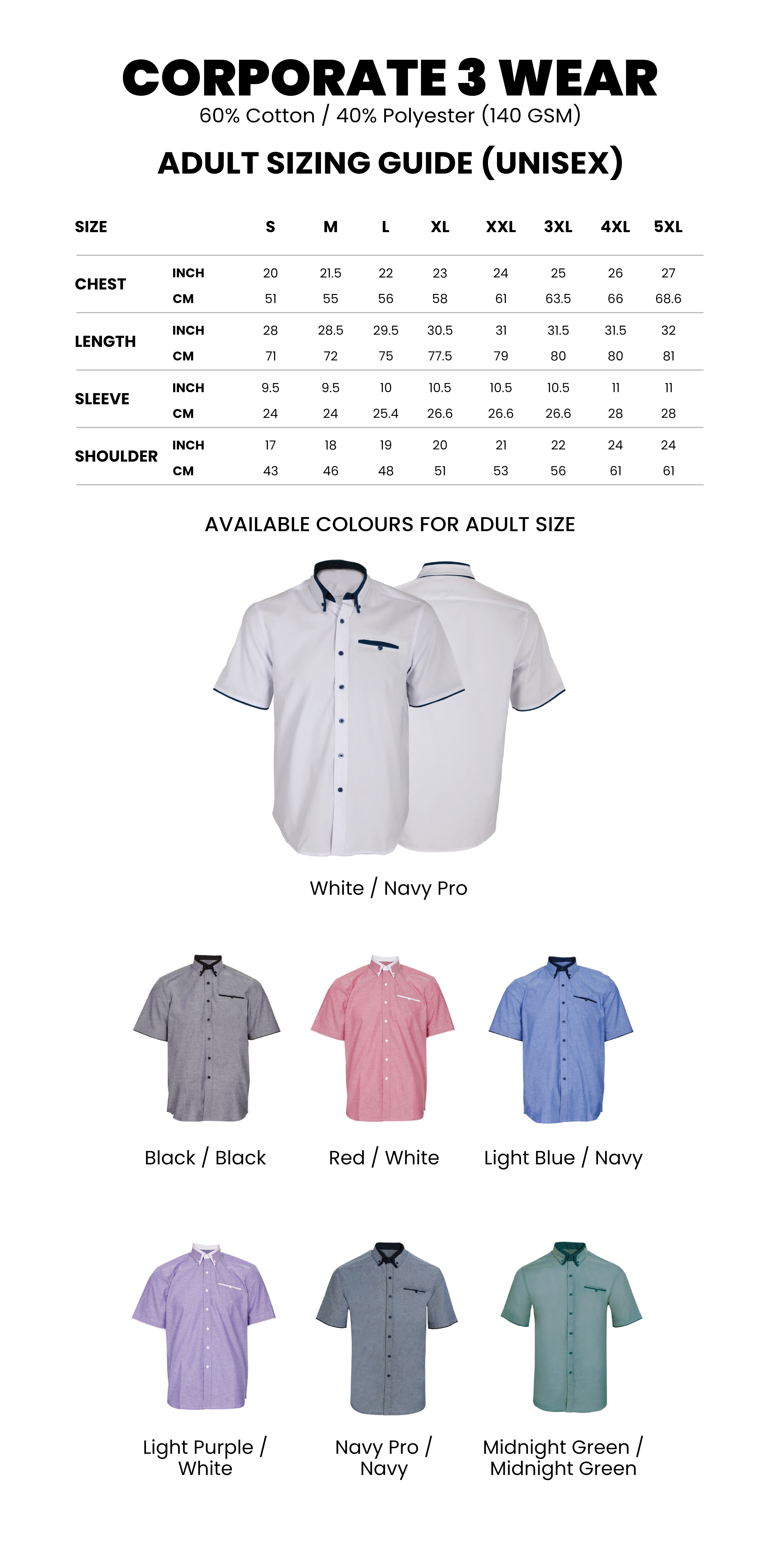 Unisex Corporate Design 3