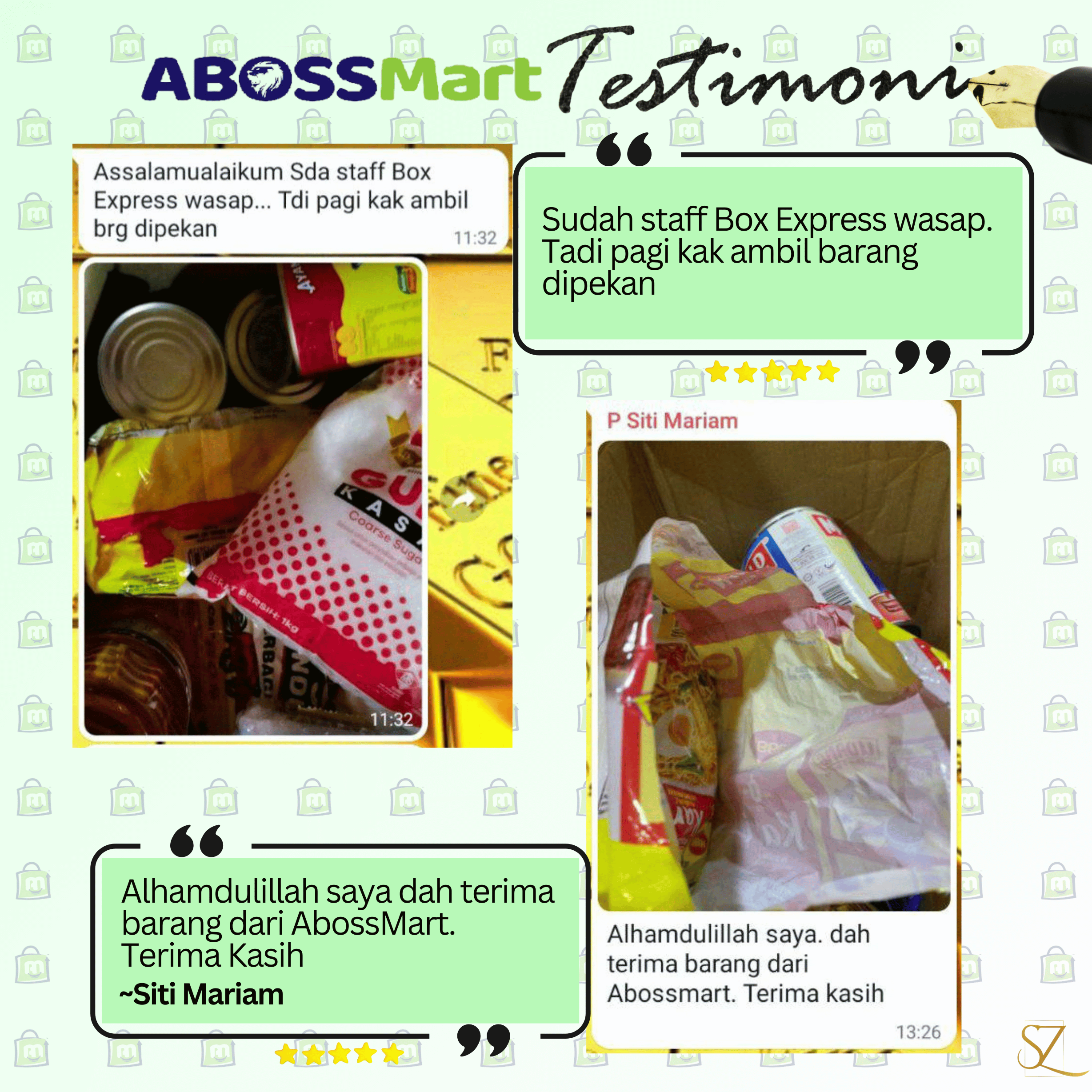 Testimoni from wasap 10