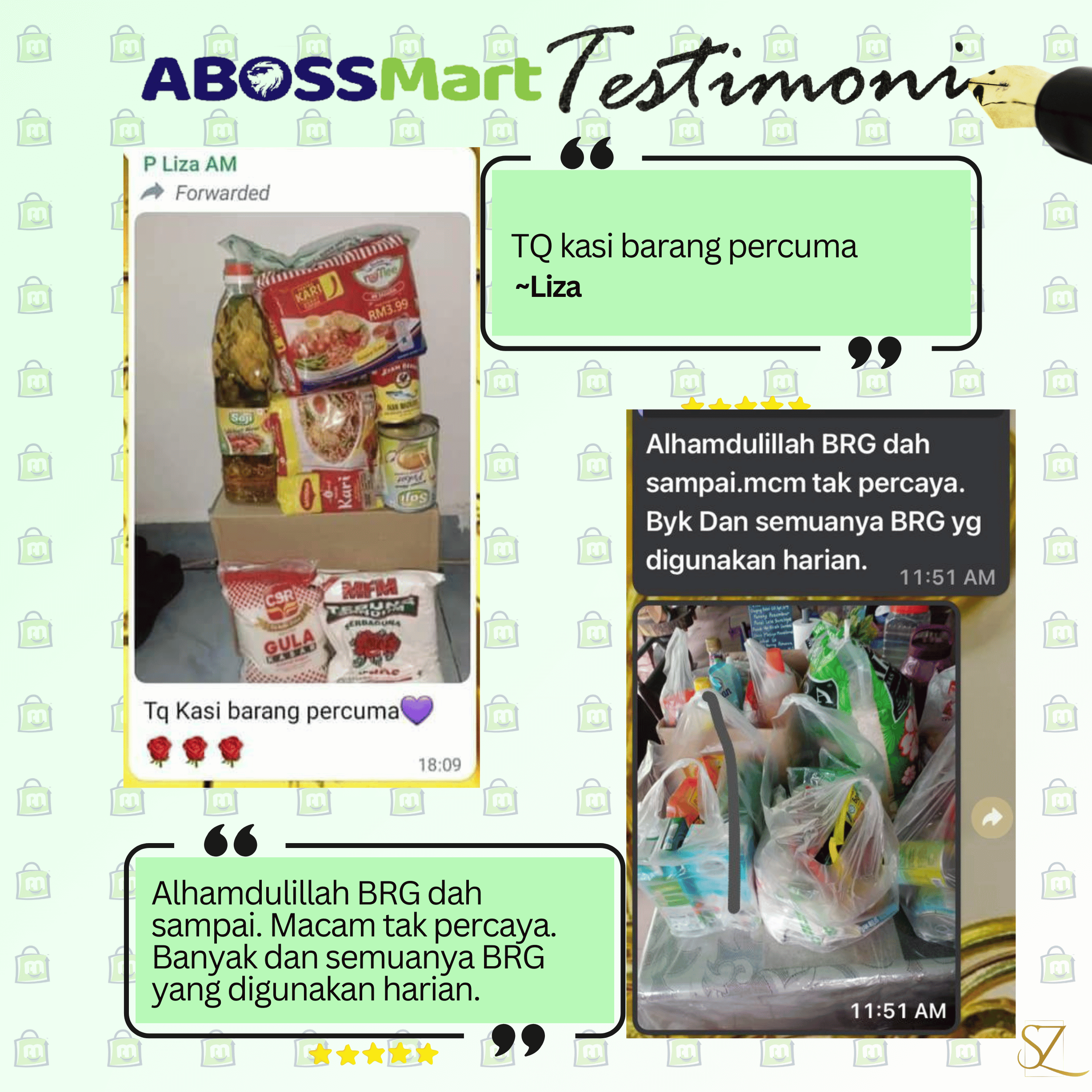 Testimoni from wasap 7