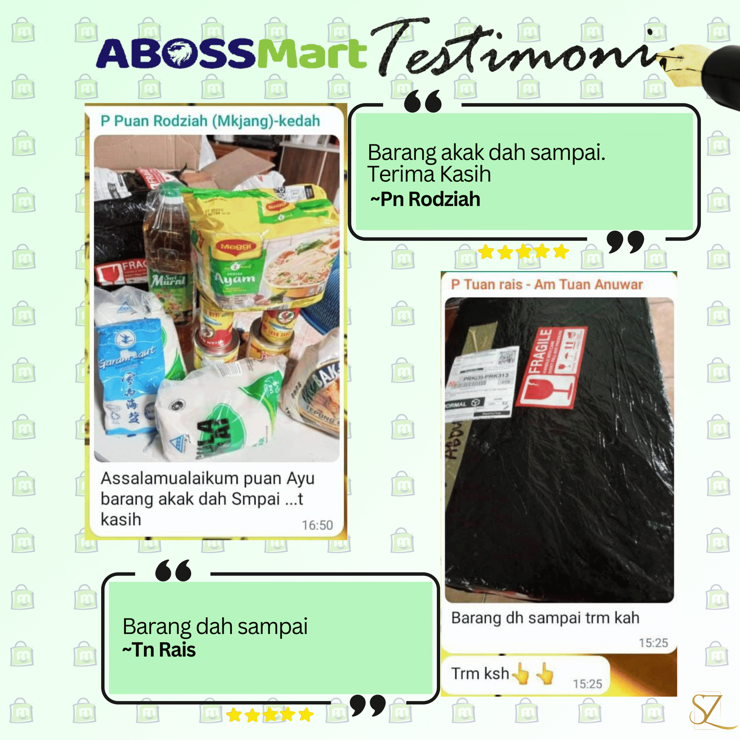 Testimoni from wasap 12