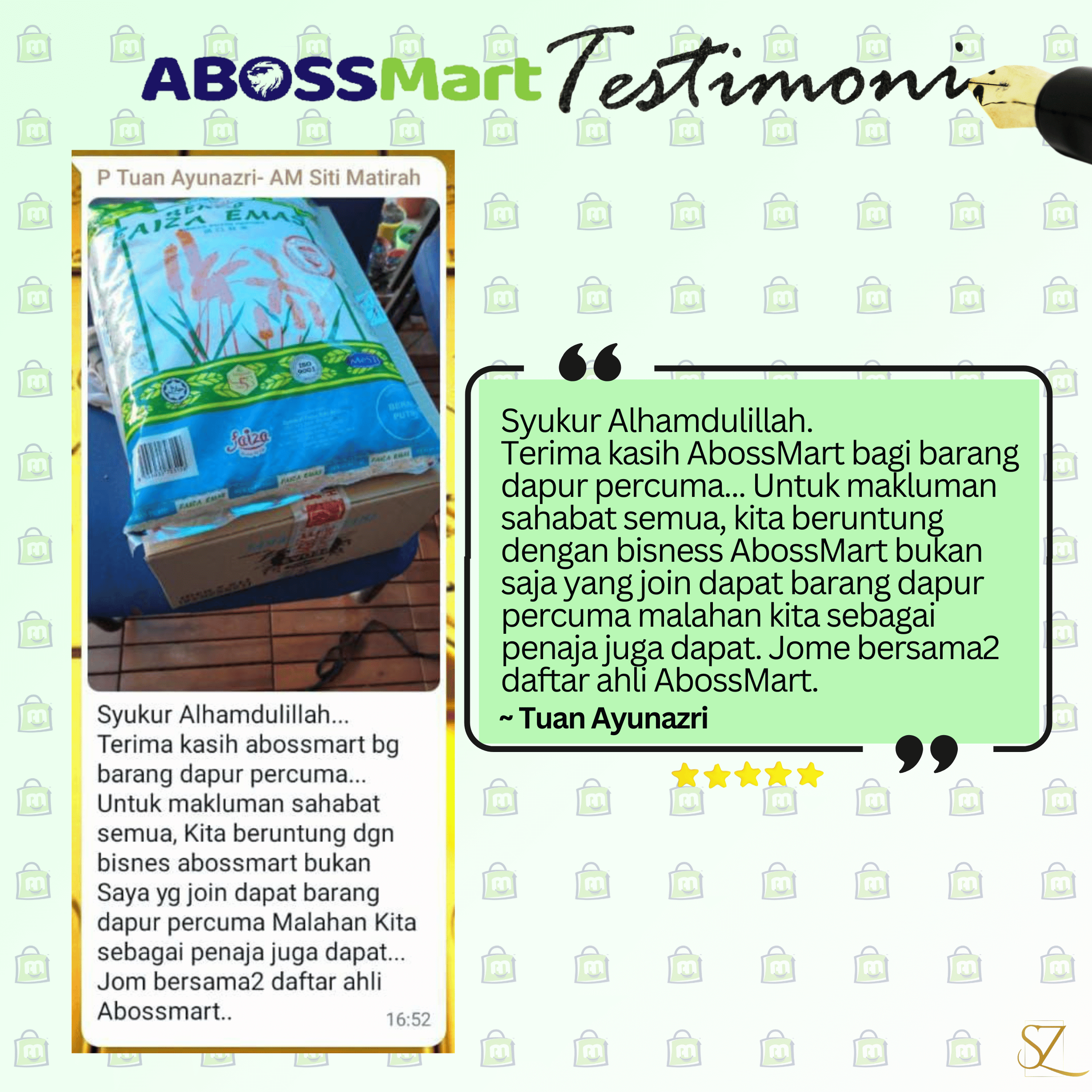Testimoni from wasap 24