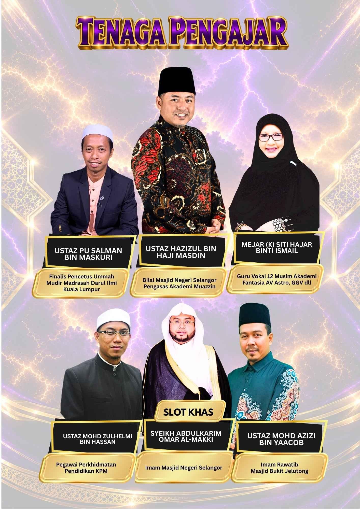 Tenaga Pengajar PBAMB 2027